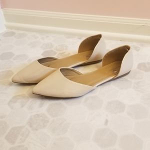 RIVERBERRY cream flats